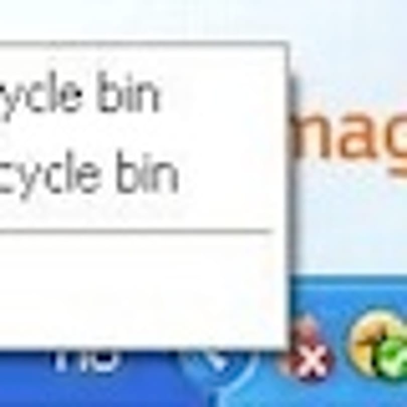 Kezelje pendrive-ról a Lomtárat!