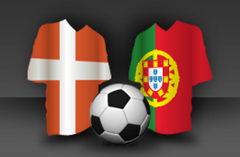Élőben a dán-portugál meccsről