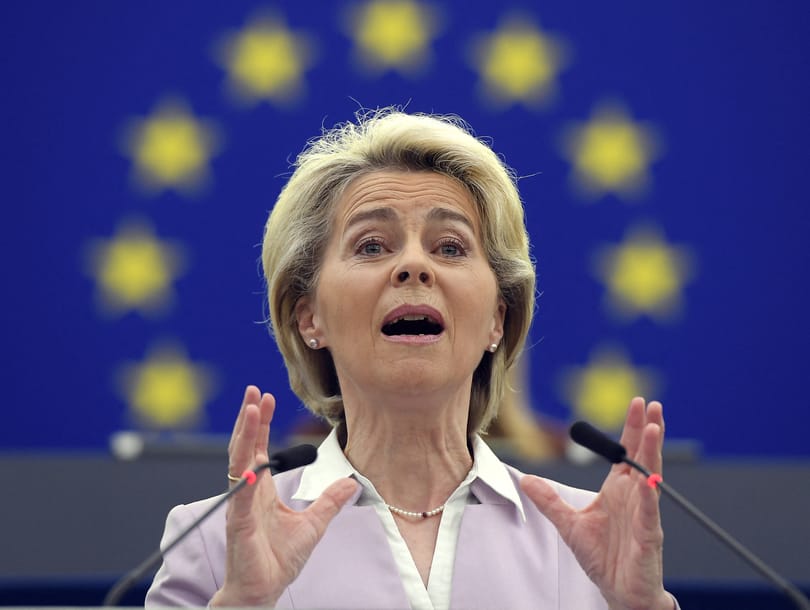 Ursula von der Leyen: Európa Izrael mellett áll