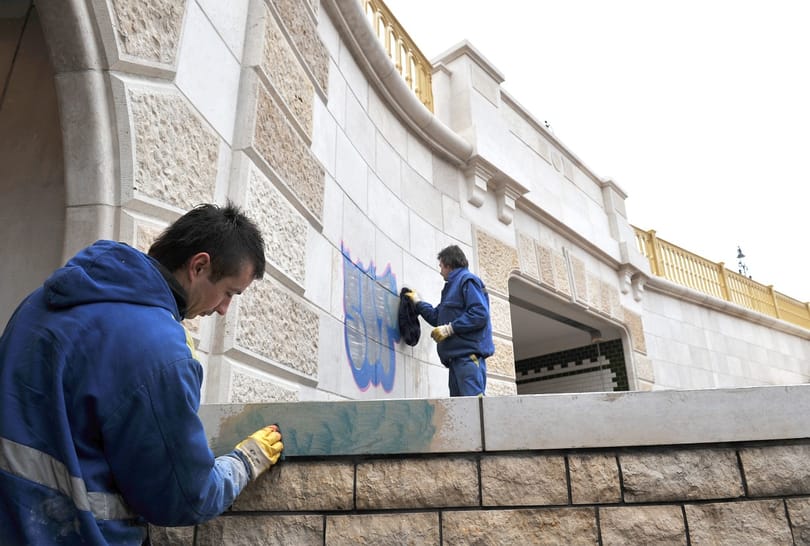 Kampány a grafittik ellen Budapesten