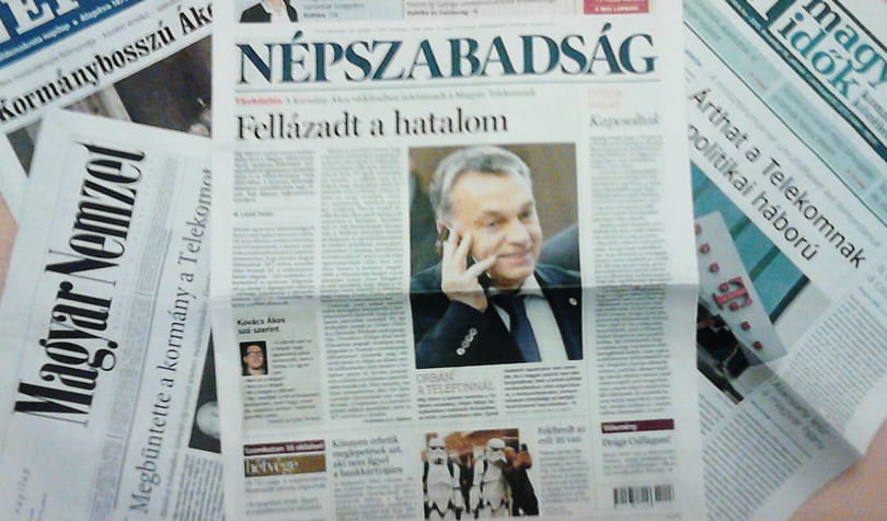 Nagyot bukott Orbán kedvenc újságja