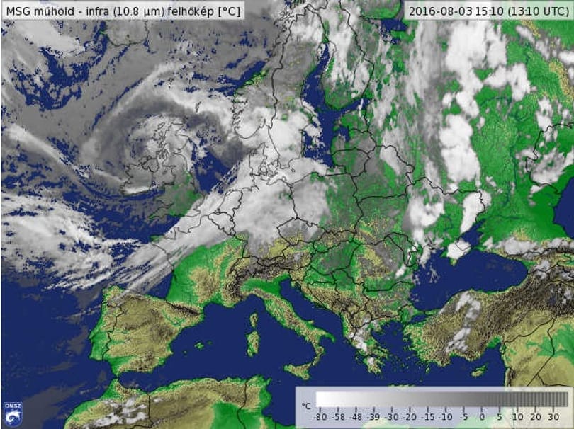 Bizarr nevű égi jelenség nyúlik be Magyarország fölé - térképek