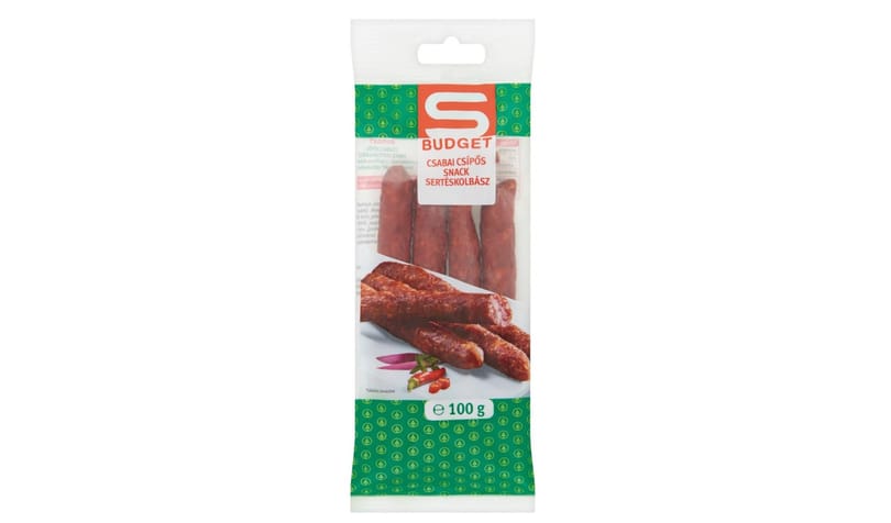 Csabai kolbászt hív vissza a Spar