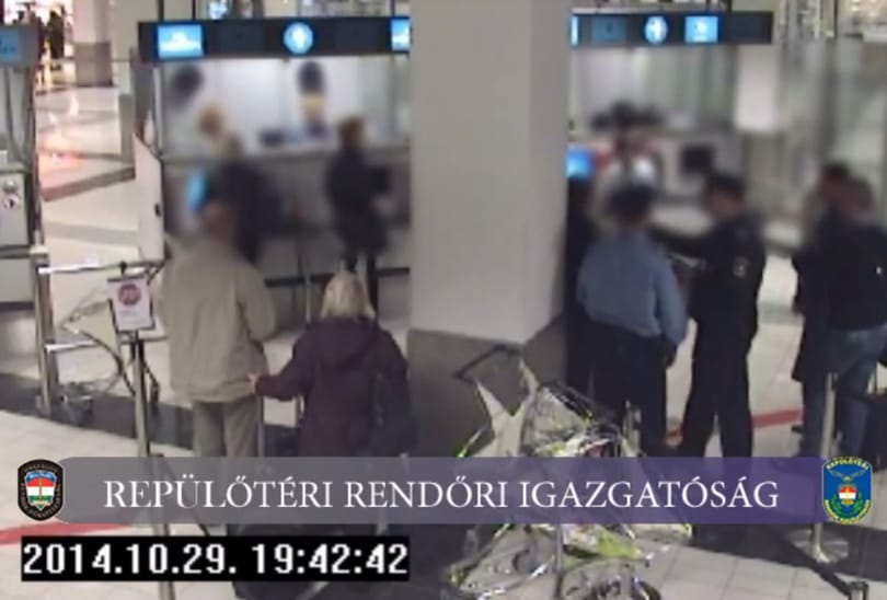 Videó: Így fogták el a Fővám téri késelőt Ferihegyen