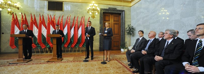 Fotók: Orbán Viktor találkozója Ven Csia-pao kínai miniszterelnökkel