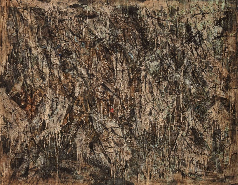 Újra itthon a sokáig csak külföldön világhírű magyar Jackson Pollock