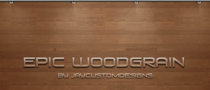 Napi háttérkép: Epic Woodgrain - borítsuk be fával az Asztalt