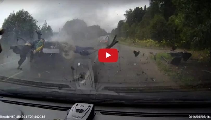 Ha ezt a videót megnézi, soha többé nem utazik bekötött biztonsági öv nélkül