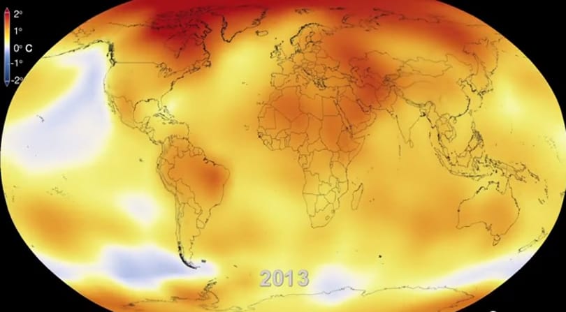 A NASA legújabb, döbbenetes videója a klímaváltozásról