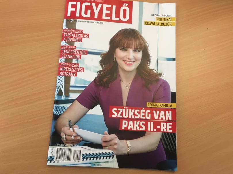 A Figyelő első kérdése a címlapos interjúalanynak: És ön kicsoda?