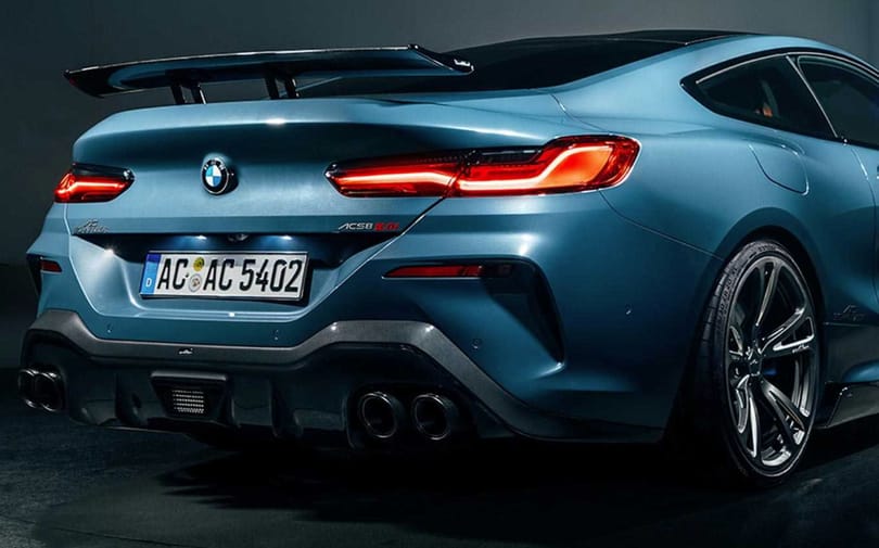 Igen agresszív lett a megvadított BMW 8-as sportkupé