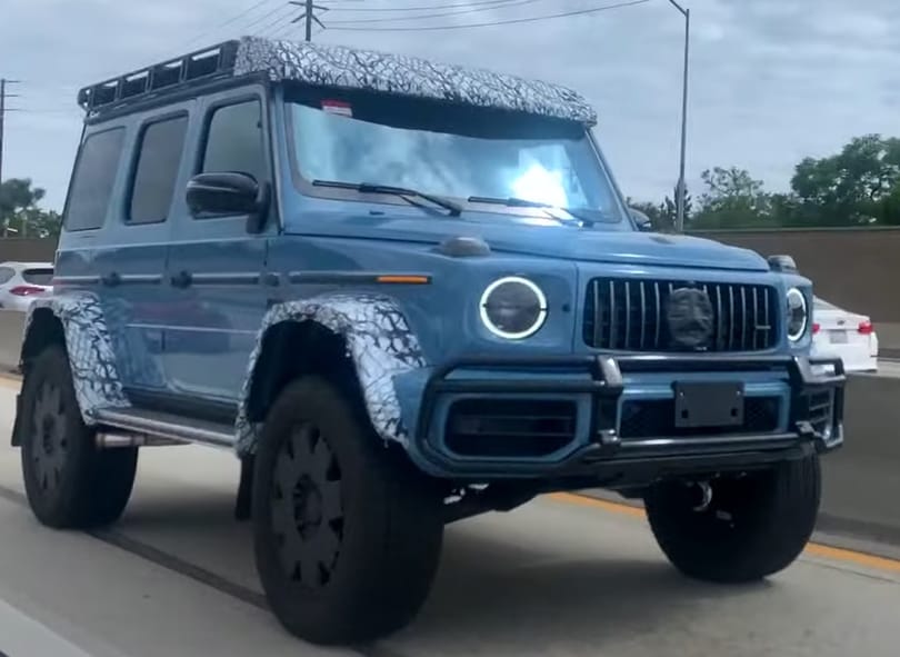 Videón az új Mercedes G-osztály leginkább extra változata