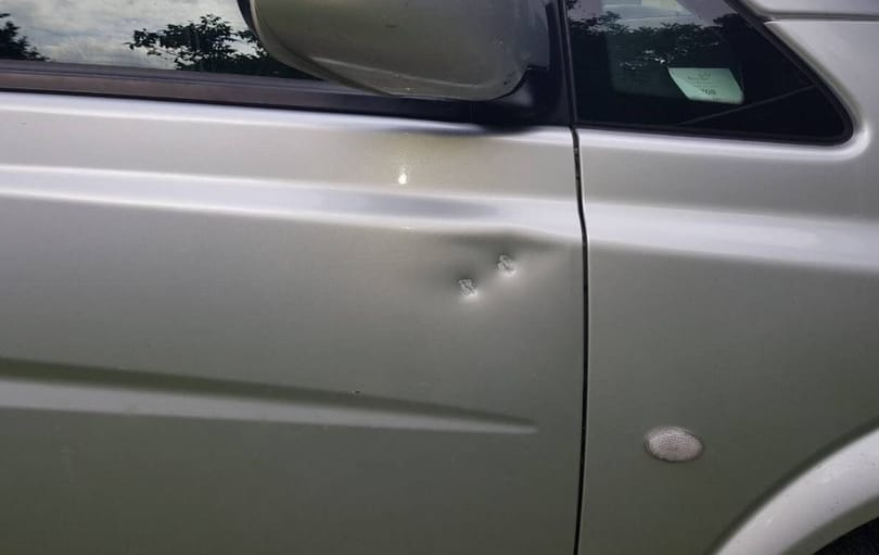 Paintball puskával lőtte valaki az autósokat a Ferihegyi úti gyaloghídról
