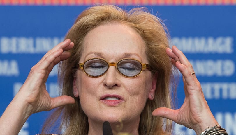 A nők elleni erőszakról beszélt újságíróknak Meryl Streep
