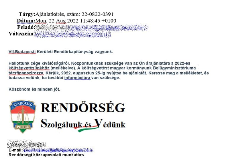 Csalók élnek vissza a rendőrség nevével, ne dőljön be nekik