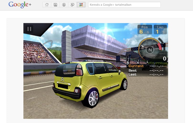 Már a Google Pluszon is játszható a GT Racing: Motor Academy!