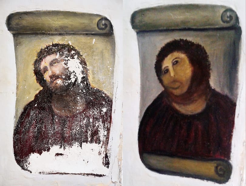 Turistaszenzáció lett az elrontott moncsicsi-Jézus
