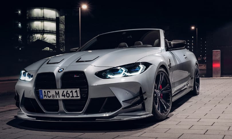 610 lóerős lett az új BMW M4 kabrió