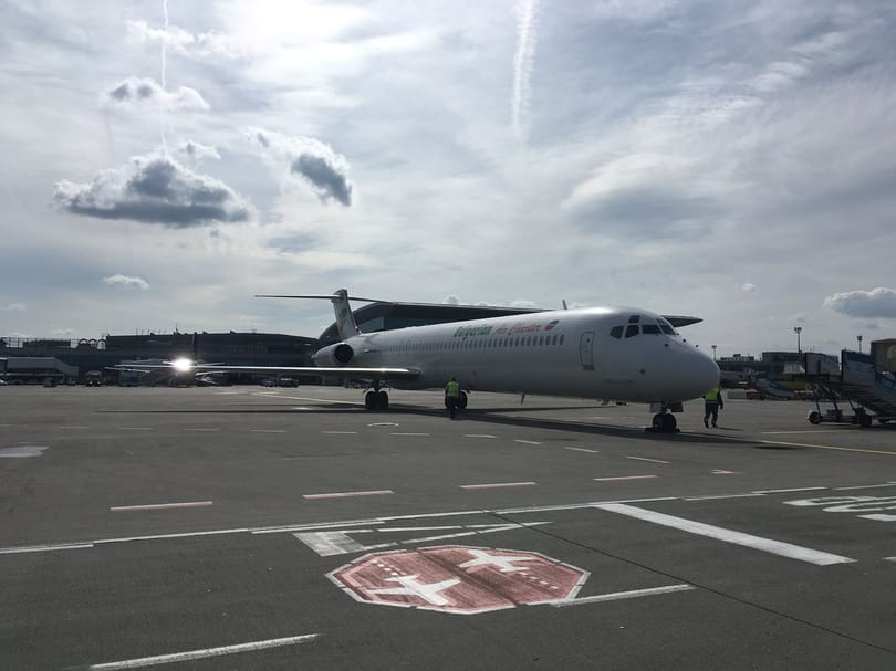 Különleges repülőgép landolt Ferihegyen – fotók
