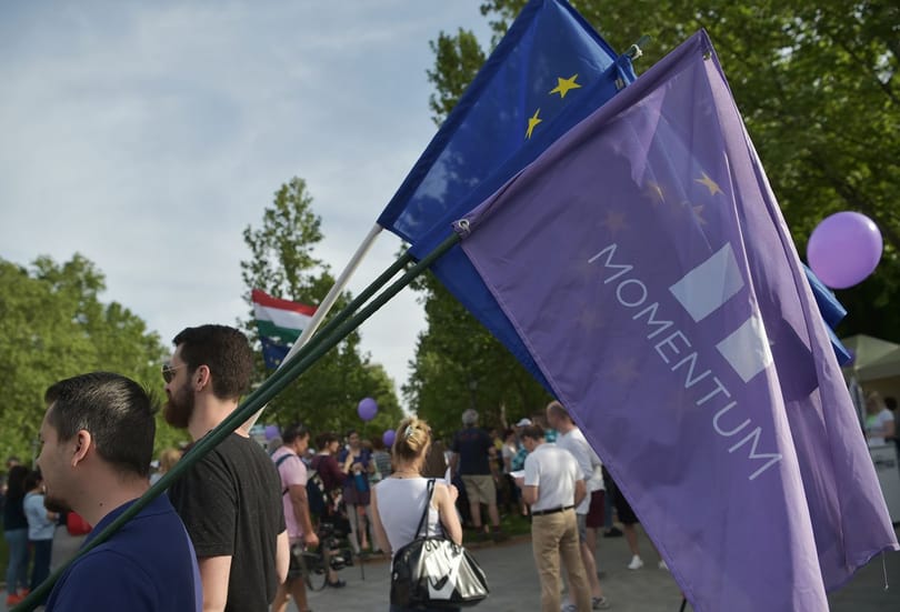 100 ezer forintra büntette a rendőrség a Momentum szombathelyi elnökét