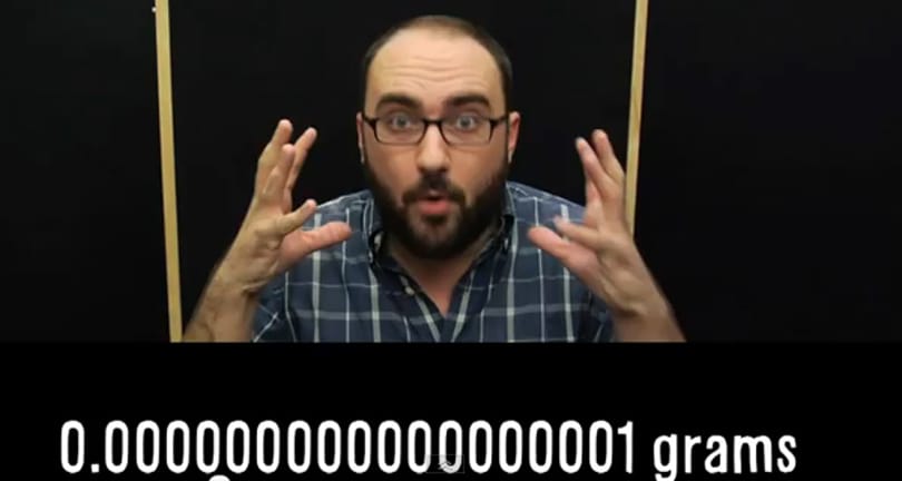 A nap videója - mennyi az internet súlya?