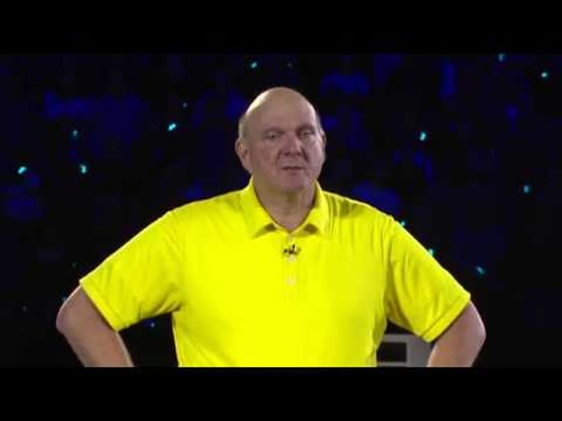 Videó: így búcsúzott el Steve Ballmer a Microsofttól