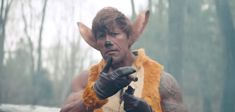 Tökéletes Disney-paródia: élőszereplős Bambi Dwayne Johnsonnal – videó