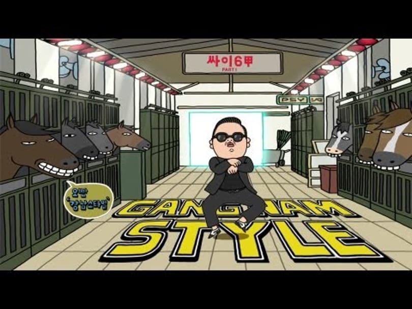 A Gangnam Style minden idők 10 legnézettebb videója közt van a YouTube-on