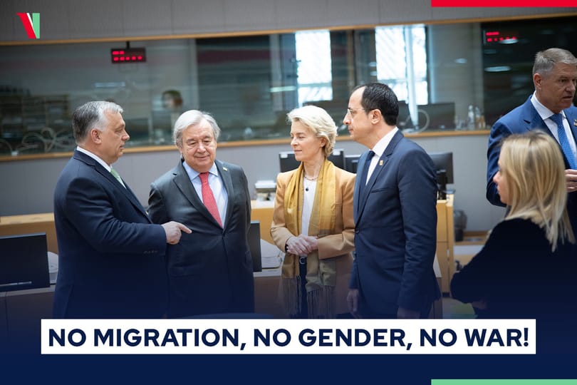 A háborúra nemet, a fegyverszállításra igent mondott Orbán