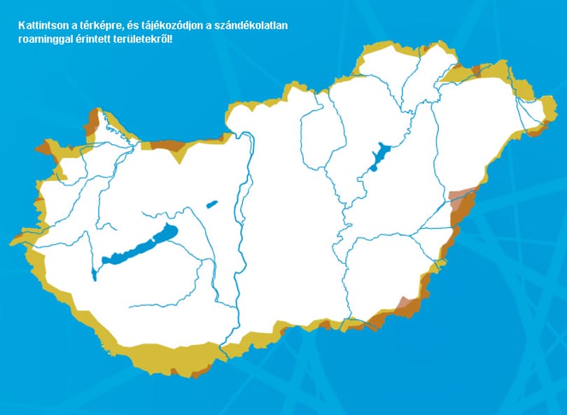 NHH: megújult a szándékolatlan roaming térkép