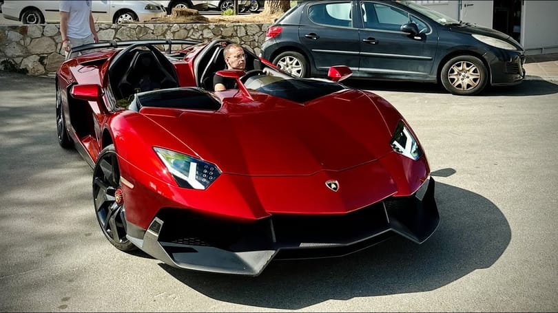 Egyetlen példány létezik a Lamborghini Aventador J-ből, aminek még szélvédője sincs