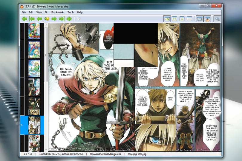 MComix: kiváló képregényolvasó a Windowsra