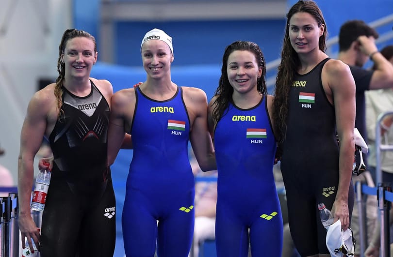 Döntős a 4x200-as magyar női gyorsváltó a vébén