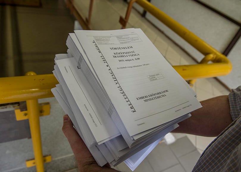 A mai nappal vége az érettséginek