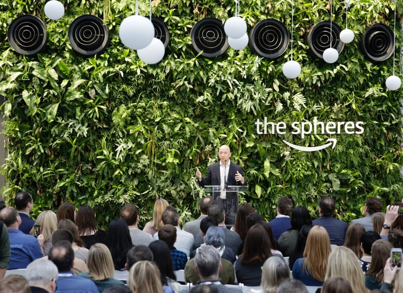 Esőerdőbe költöztette az Amazont Jeff Bezos