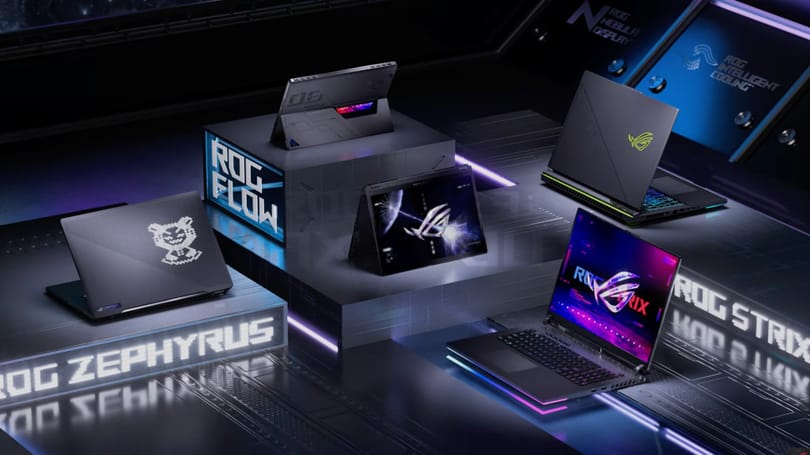 Ez már a csúcs: bemutatta az új ROG laptopjait az Asus