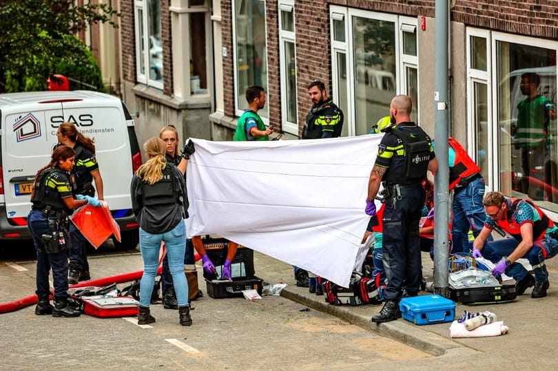 Halálos lövöldözés volt Rotterdamban - fotók