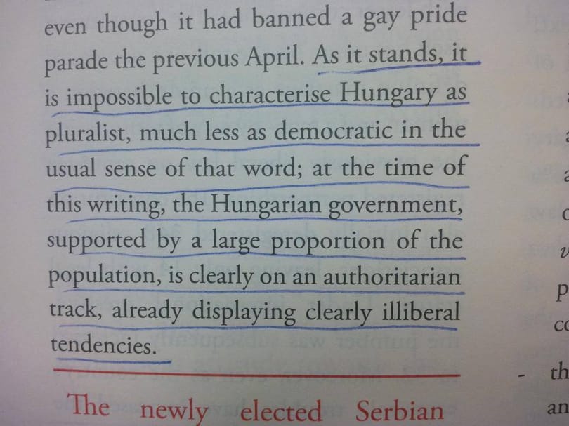 Egy török kiadvány szerint nem demokrácia, ami Magyarországon van