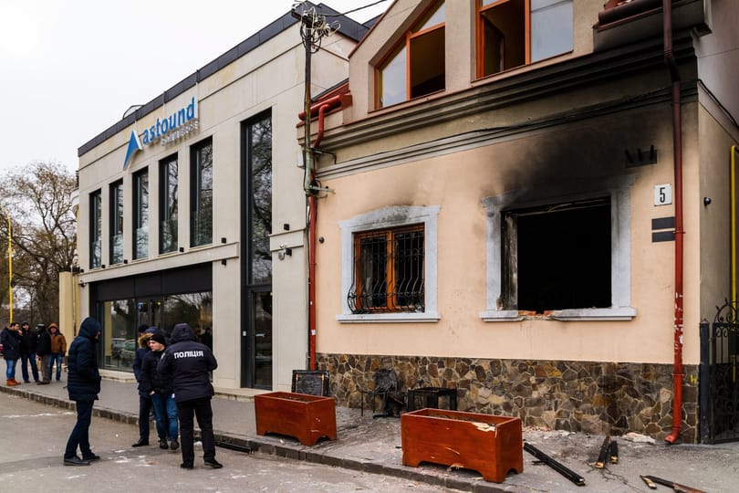 Felgyújtották a Kárpátaljai Magyar Kulturális Szövetség központi irodáját