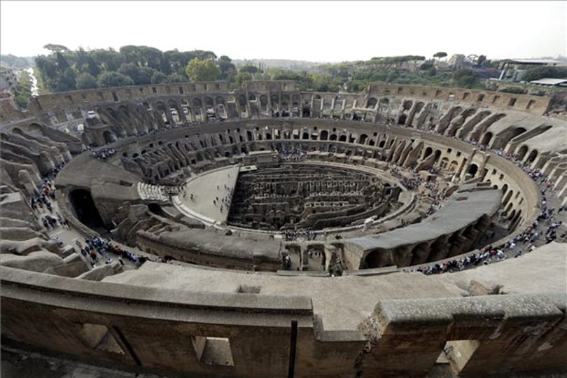 Negyven éve lezárt helyre engedik be novembertől a Colosseum látogatóit