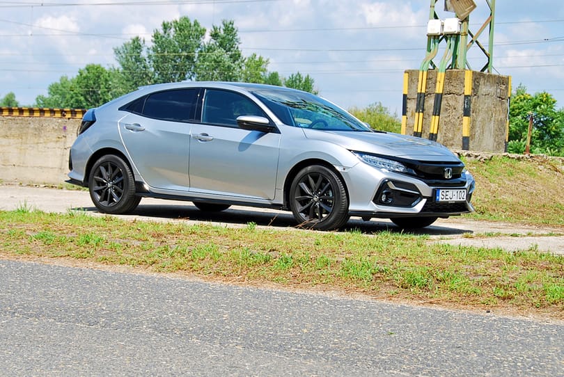 A szükséges (egy henger) plusz – teszten a Honda Civic Sport Plus