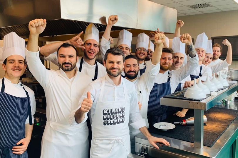Közösségi akcióba kezdtek a milánói séfek a koronavírus miatt