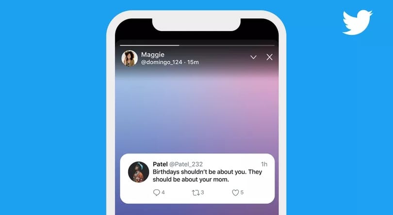 Baj van a Twitter új funkciójával: nem tűnnek el a 24 óra után az eltűnős bejegyzések