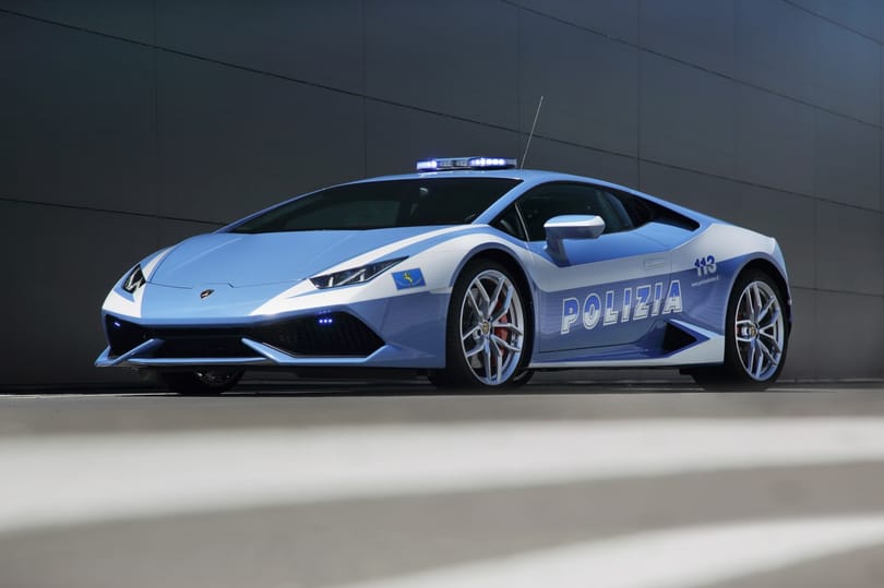 A rendőrség is frissítette Lamborghinijét miután a megjelent a Huracan