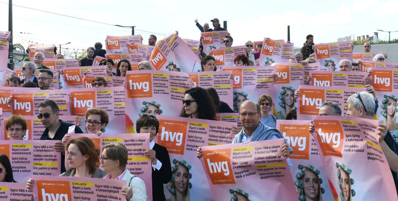 Reklámszövetség-elnök: a HVG-plakátok eltűnése nem rosszabb, mint hogy bezárt a mozi a Mammutban