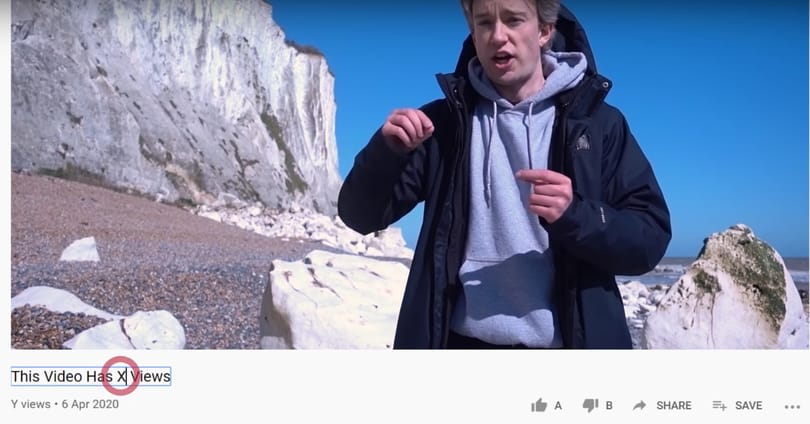Olyan különleges címet kapott ez a YouTube-videó, hogy milliók kattantak rá