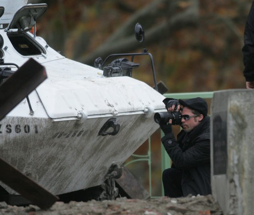 Videó: zombi szeretett volna lenni Brad Pitt filmjében