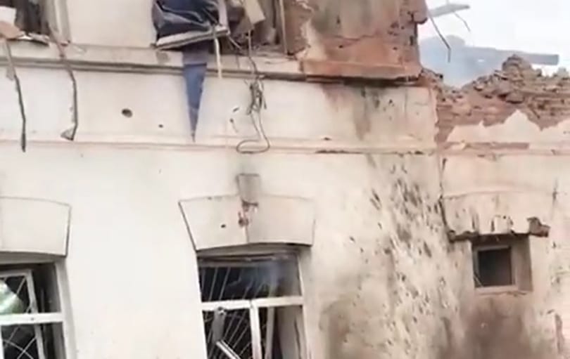Lerombolták az oroszok Kupjanszk múzeumát