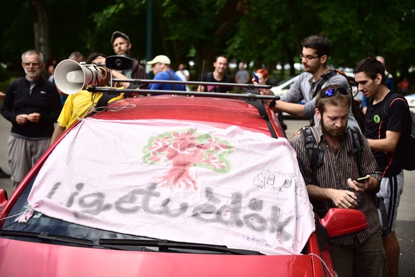 Mozgalmat indít Rékasi Károly fia, az elszánt ligetvédő aktivista