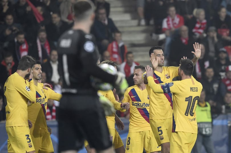 Nehezen nyert a Barcelona, négyig jutott a Liverpool